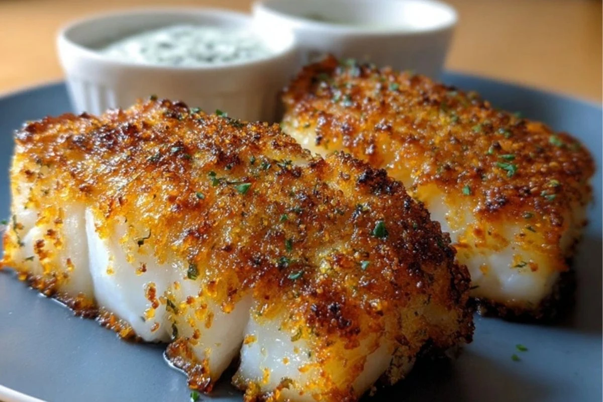 Crispy and Flaky Air Fryer Cod