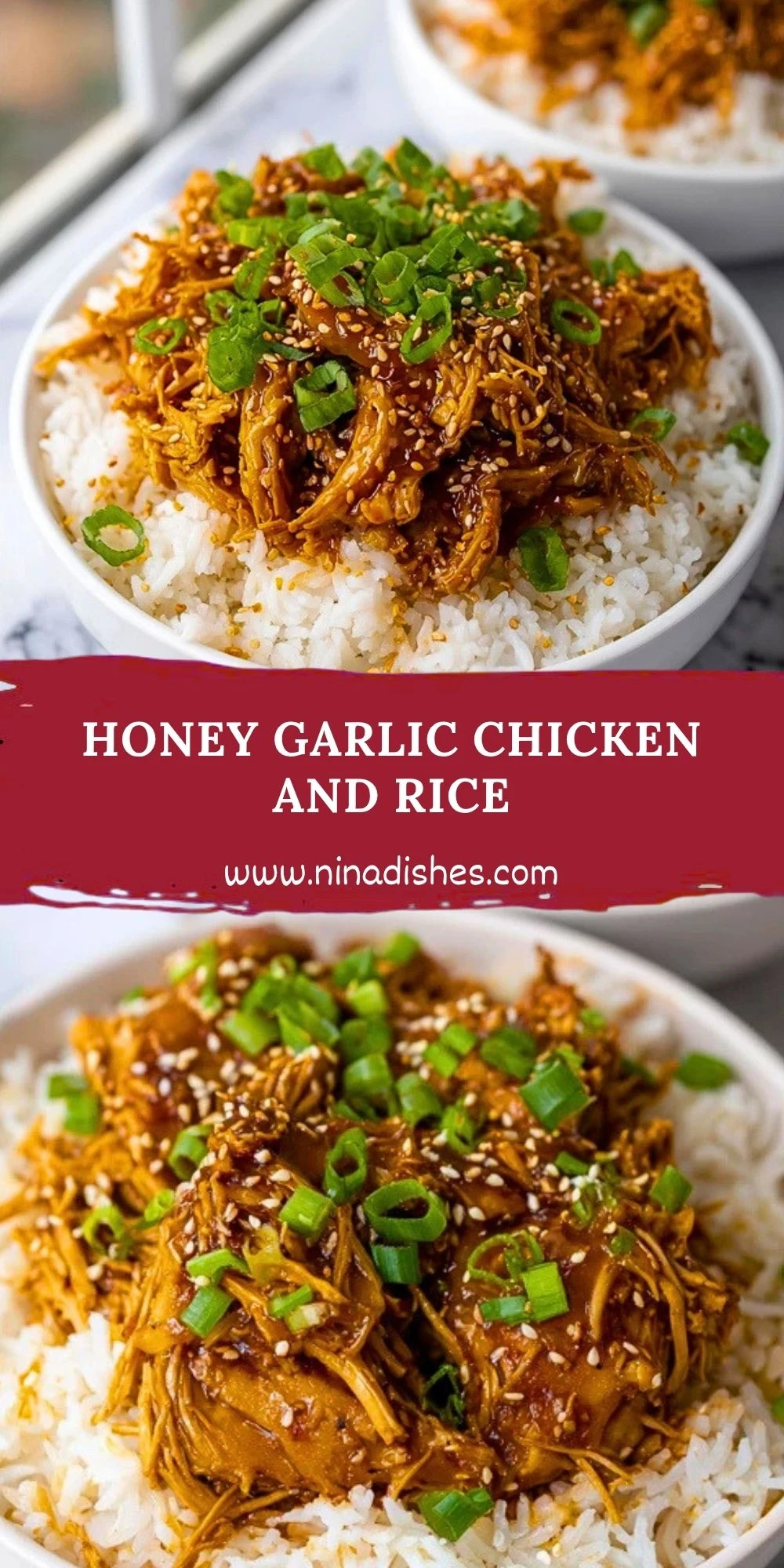 Honey Garlic Chicken and Rice (2)