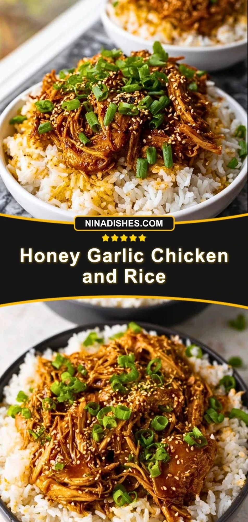 Honey Garlic Chicken and Rice (3)