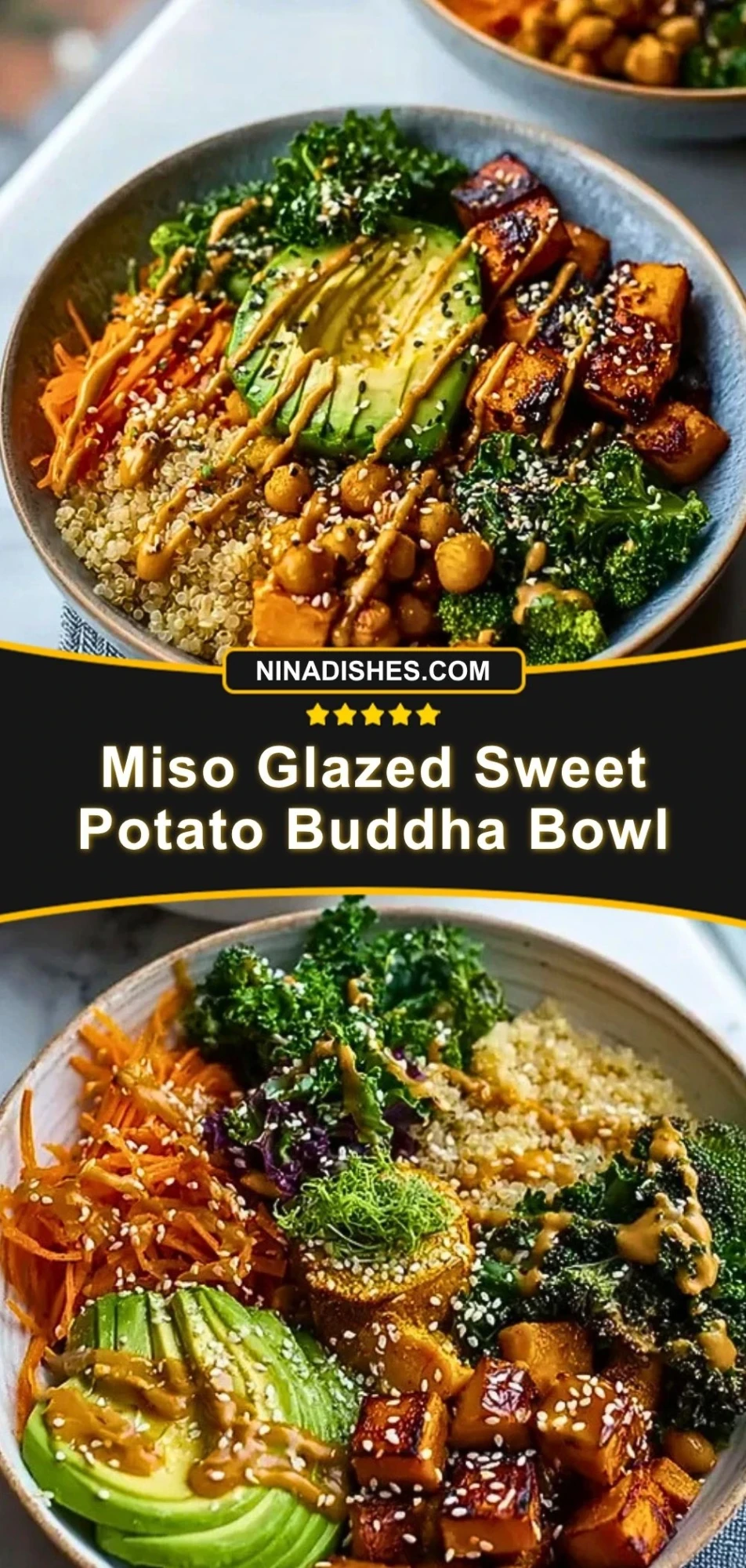 Miso Glazed Sweet Potato Buddha Bowl (3)