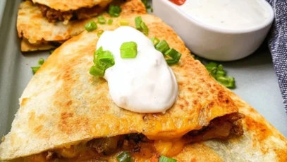 Sheet Pan Tex-Mex Quesadillas