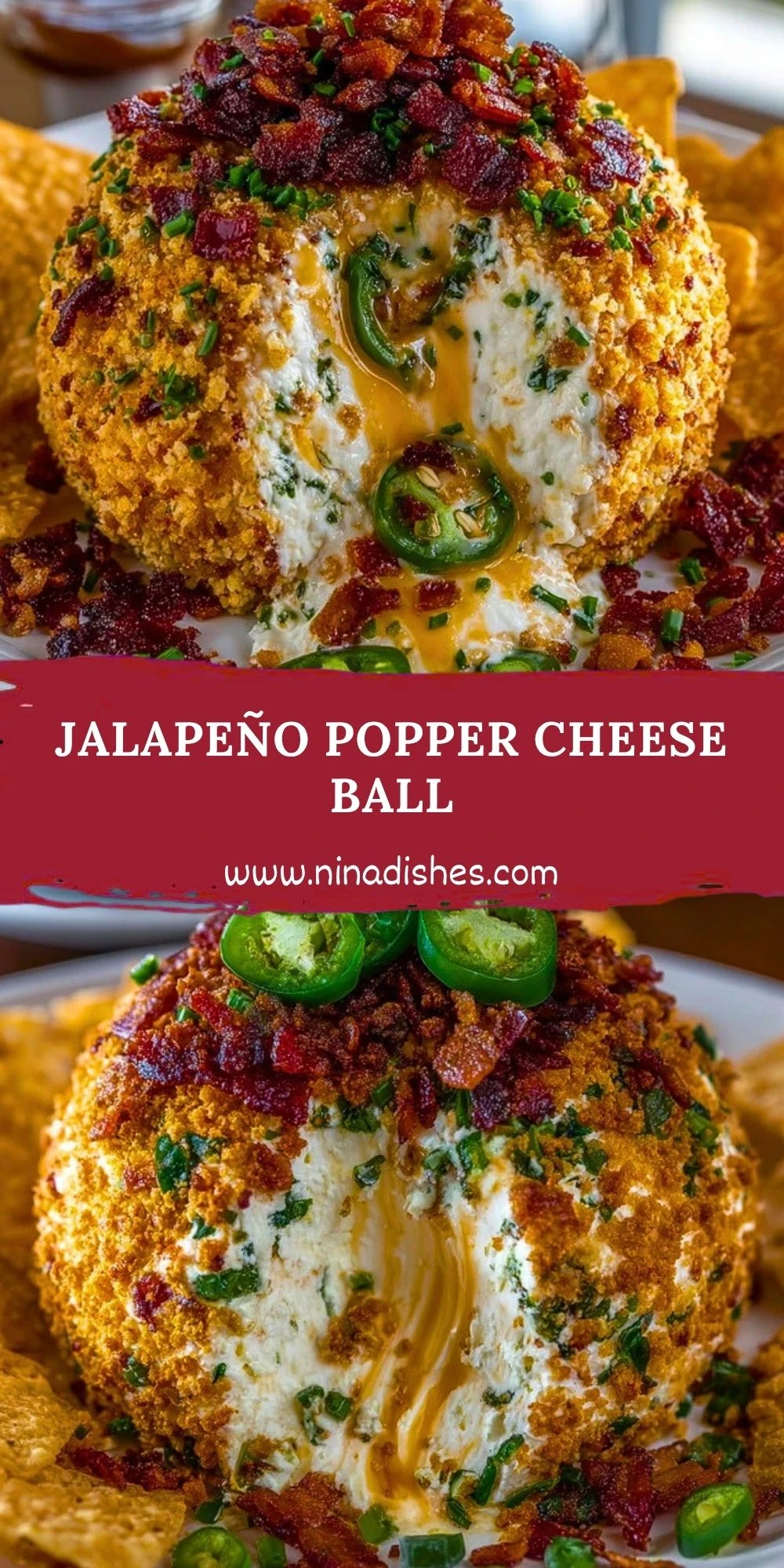 Jalapeño Popper Cheese Ball (2)