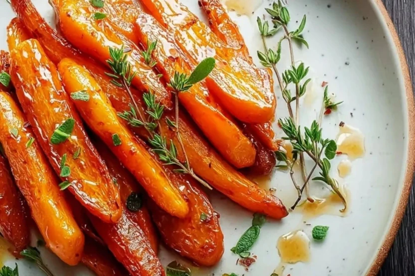 Easy Maple Glazed Carrots