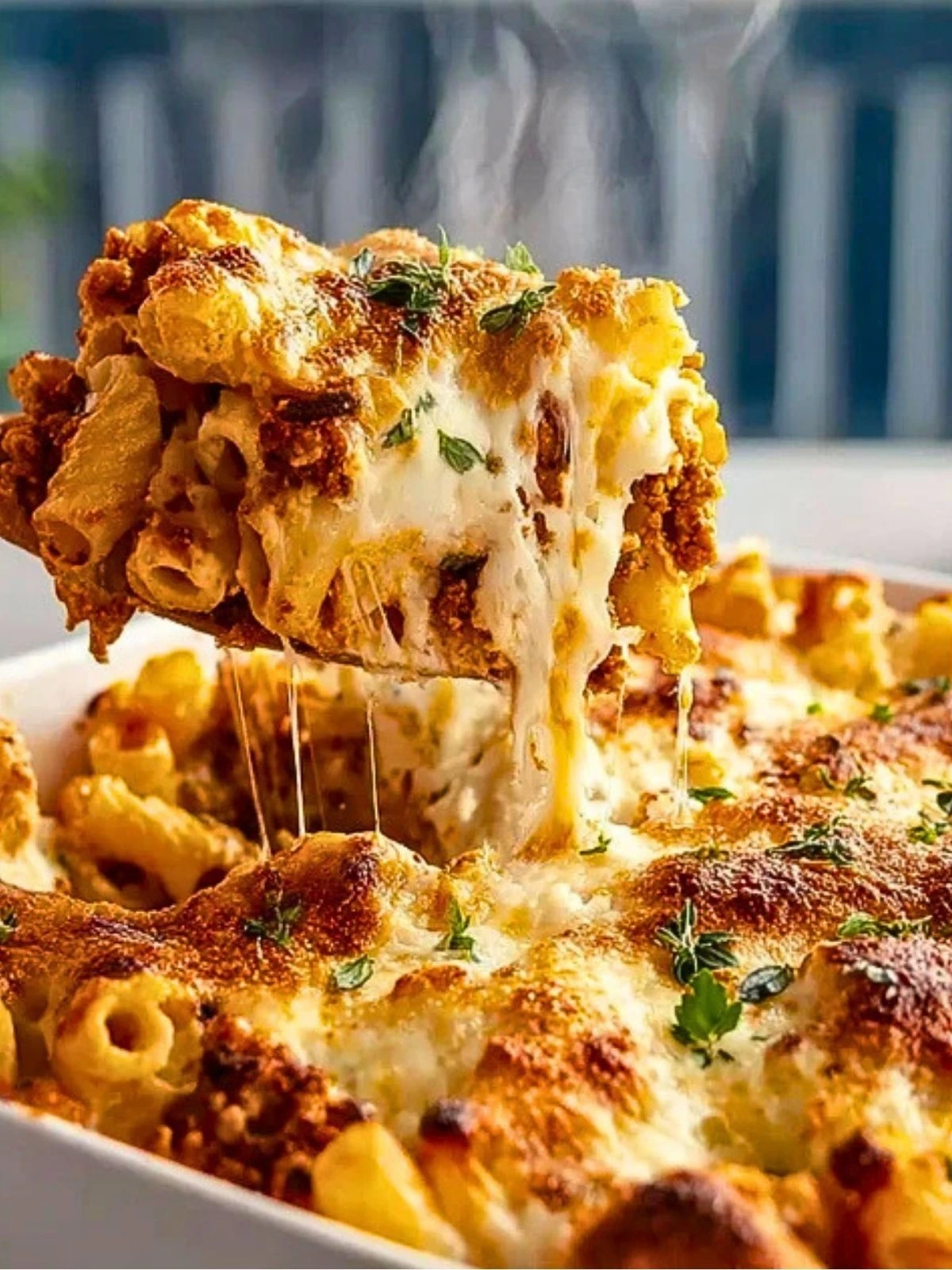 Healthy High Protein Cottage Cheese Baked Ziti (1)