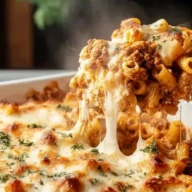 Healthy High Protein Cottage Cheese Baked Ziti