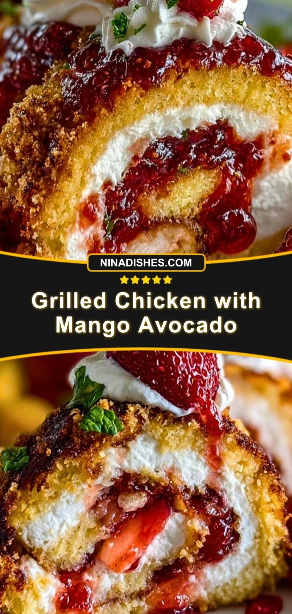 Grilled Chicken with Mango Avocado (2)