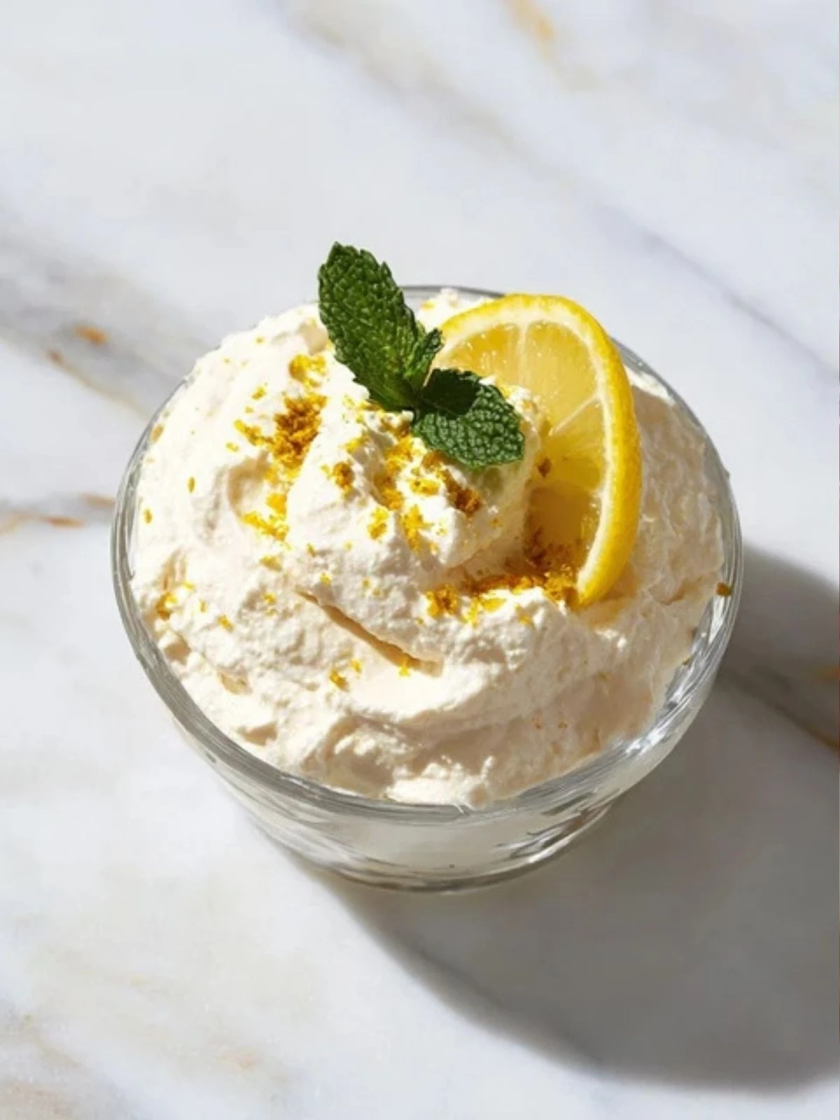 Lemon Cottage Cheese Mousse (1)