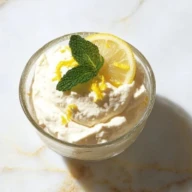 Lemon Cottage Cheese Mousse