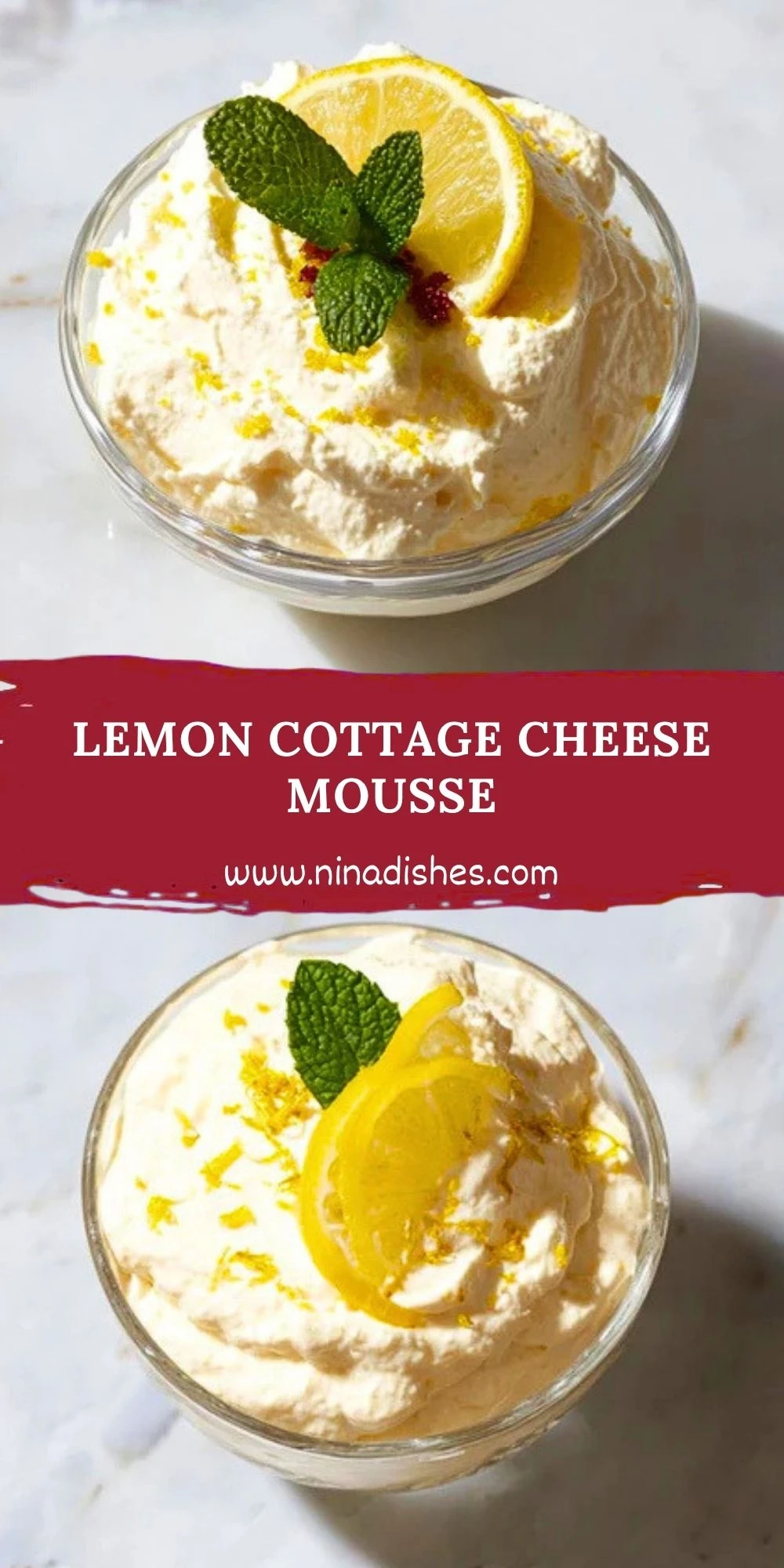 Lemon Cottage Cheese Mousse (2)