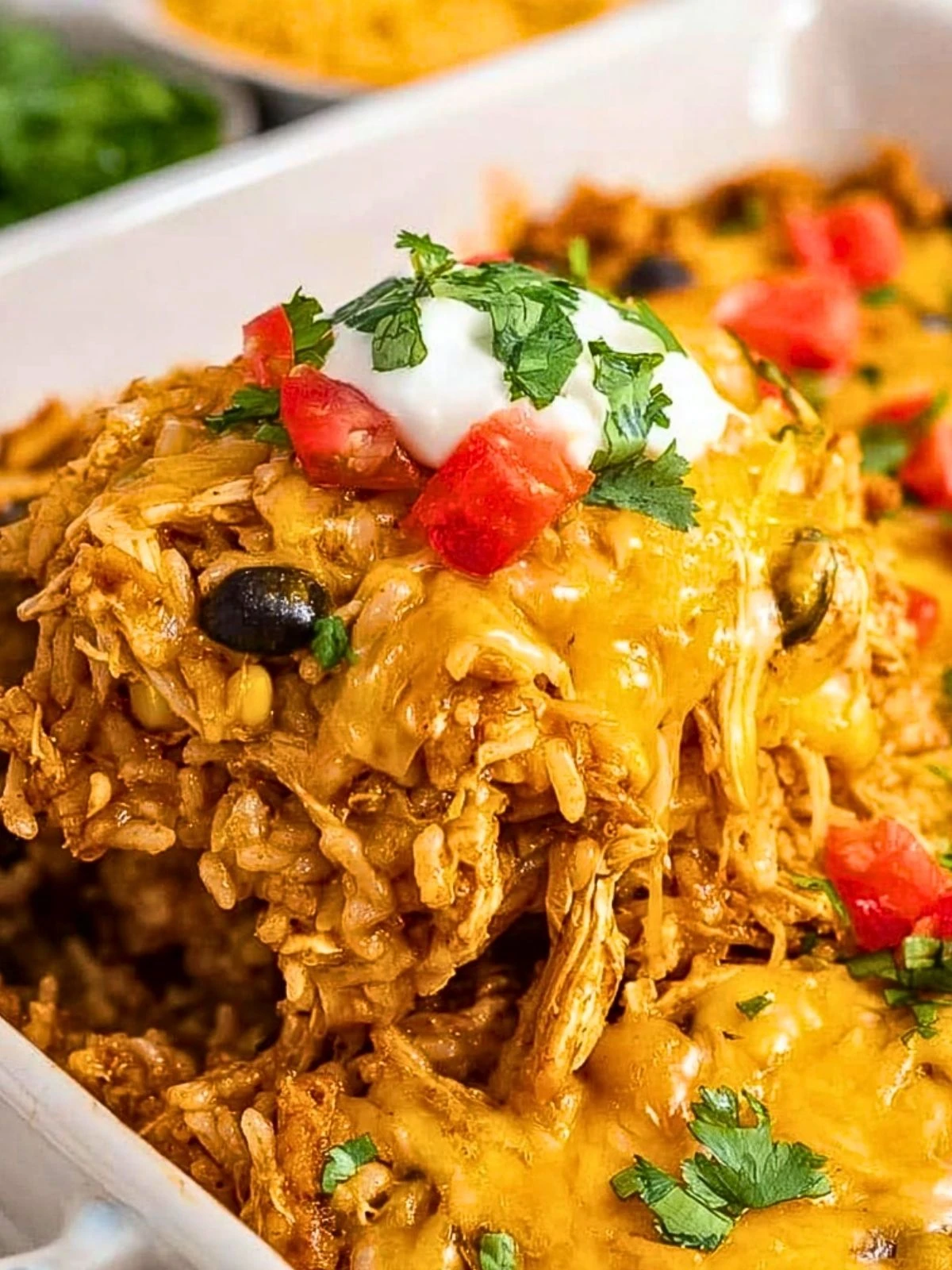 Chicken Enchilada Rice Casserole (1)
