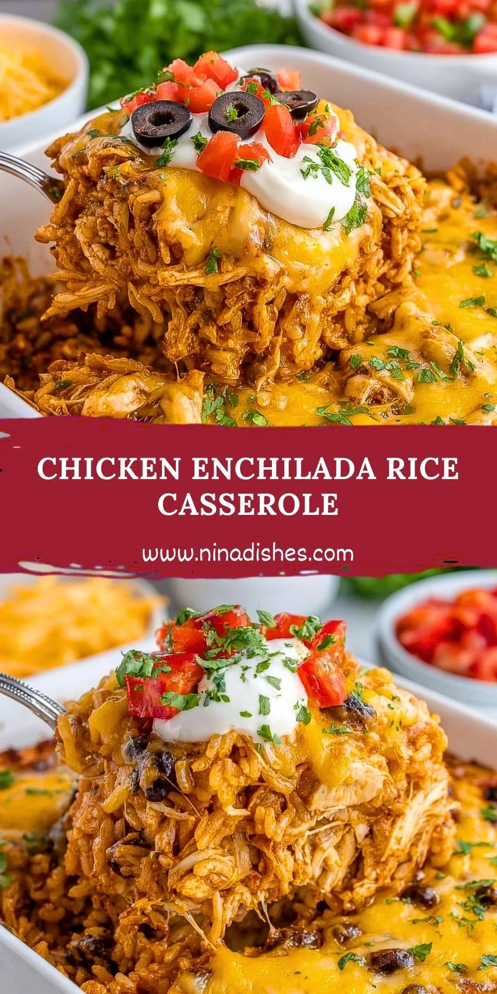 Chicken Enchilada Rice Casserole (2)