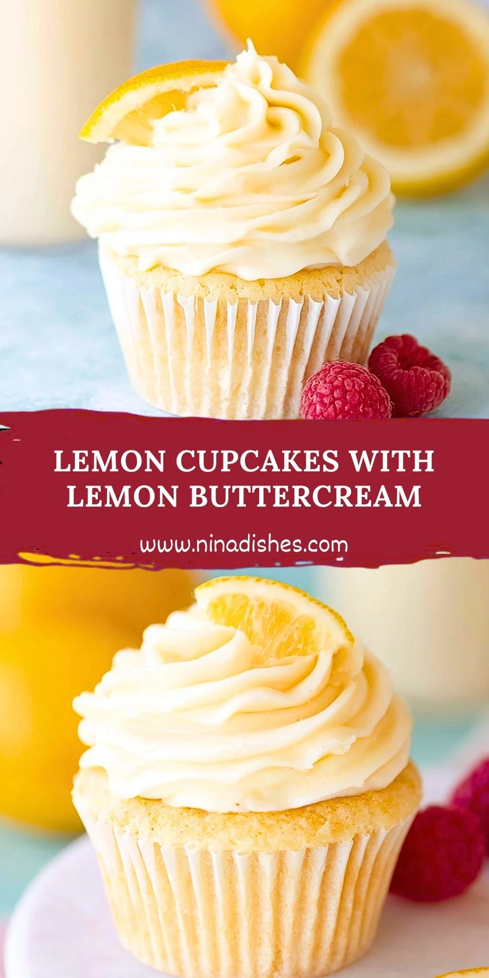 Lemon Cupcakes with Lemon Buttercream (2)