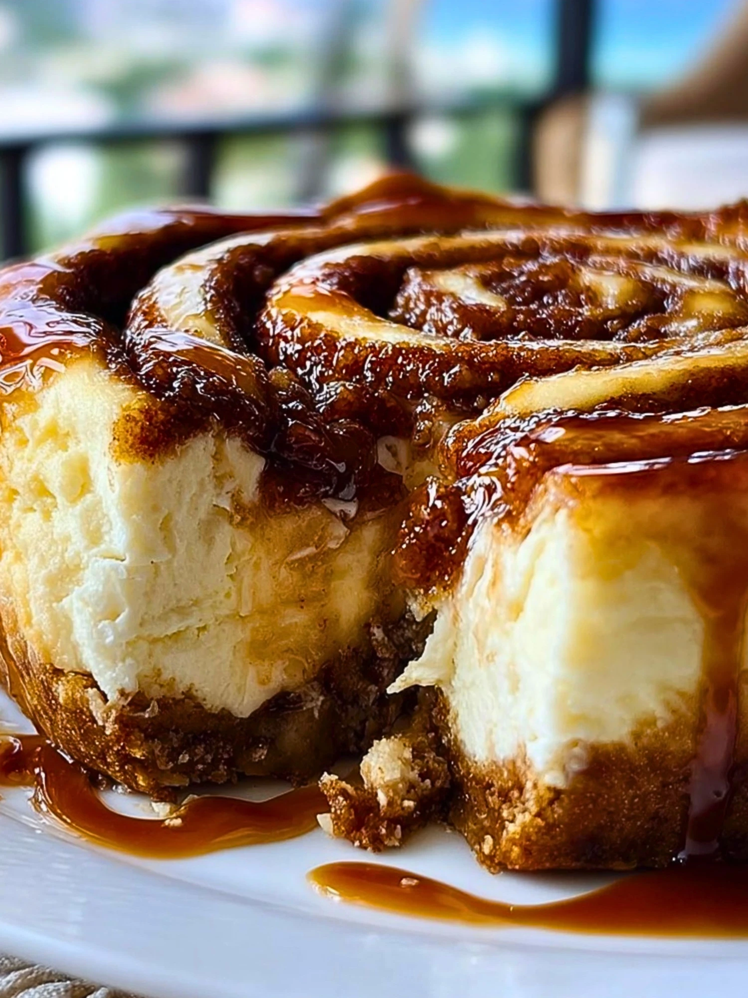 Cinnamon Roll Honeybun Cheesecake (1)