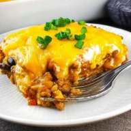One-Pan Cheesy Tex-Mex John Wayne Casserole