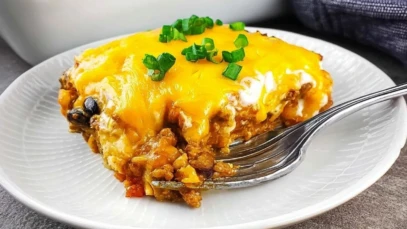 One-Pan Cheesy Tex-Mex John Wayne Casserole