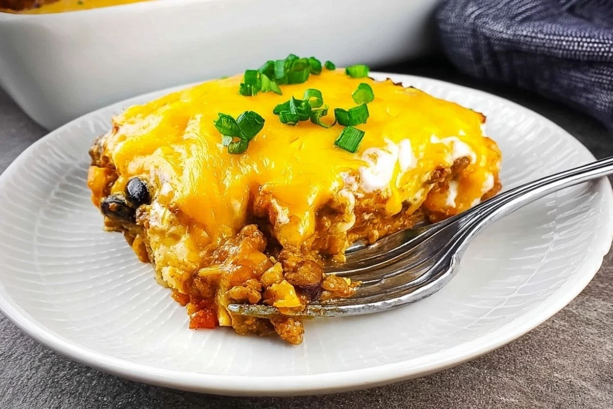 One-Pan Cheesy Tex-Mex John Wayne Casserole