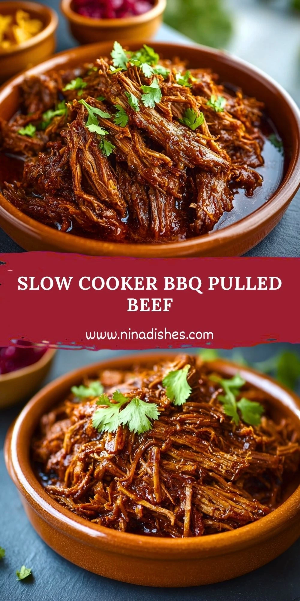 Slow Cooker BBQ Pulled Beef (2)