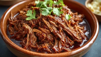 Slow Cooker BBQ Pulled Beef