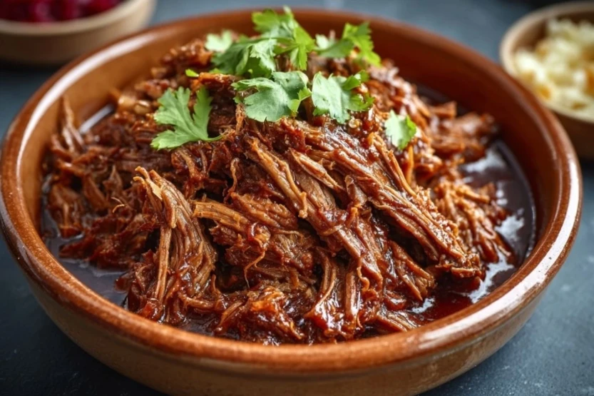 Slow Cooker BBQ Pulled Beef