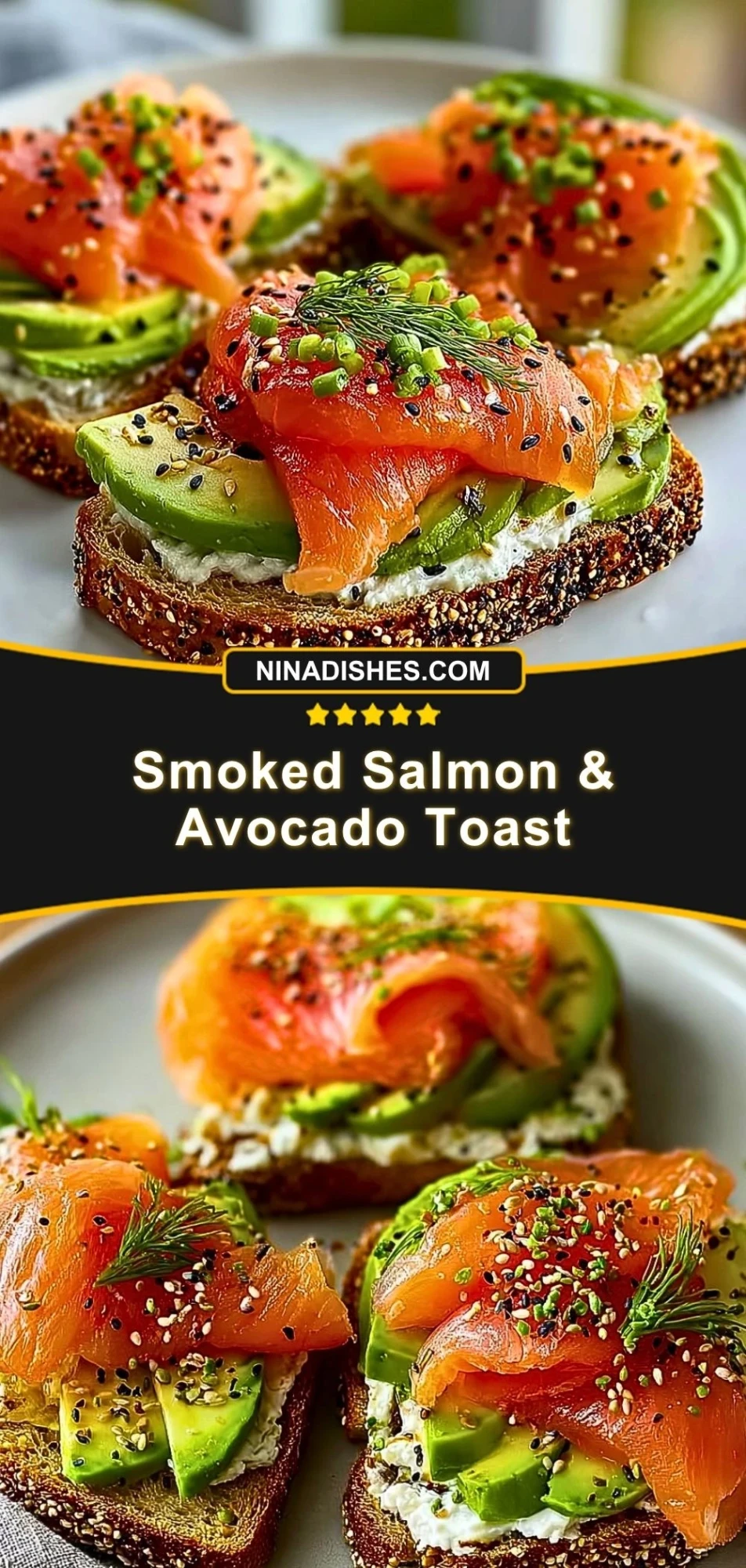 Smoked Salmon & Avocado Toast (3)