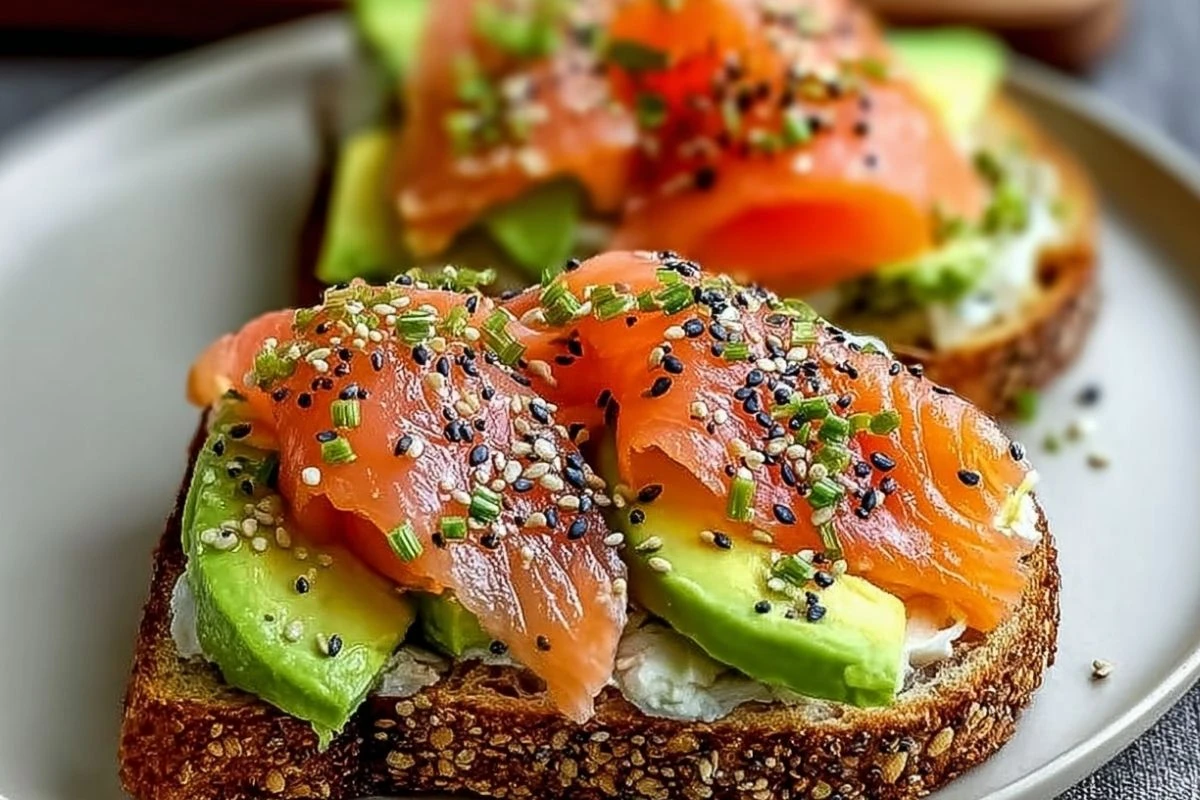 Smoked Salmon & Avocado Toast