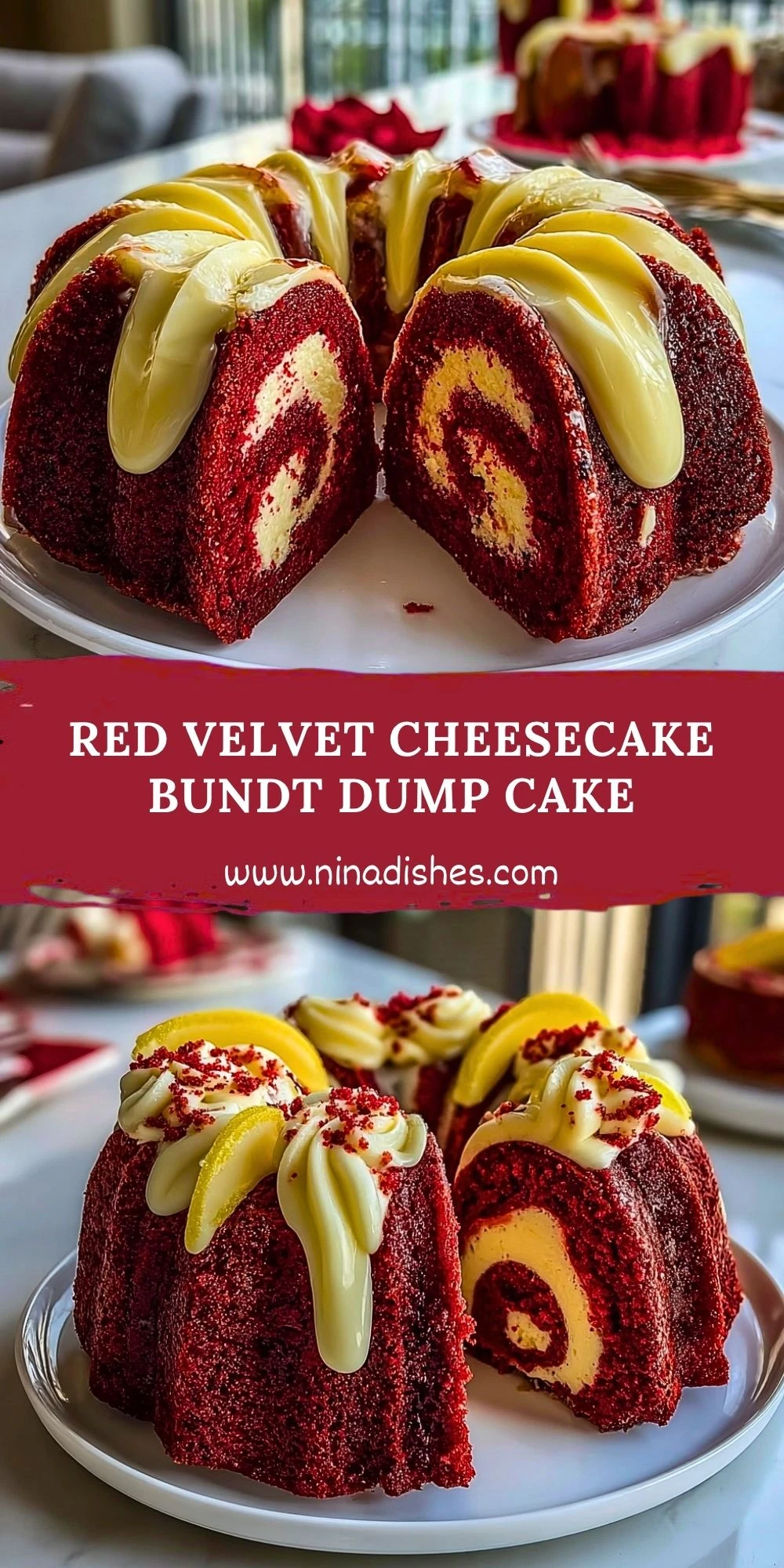 Red Velvet Cheesecake Bundt Dump Cake (2)