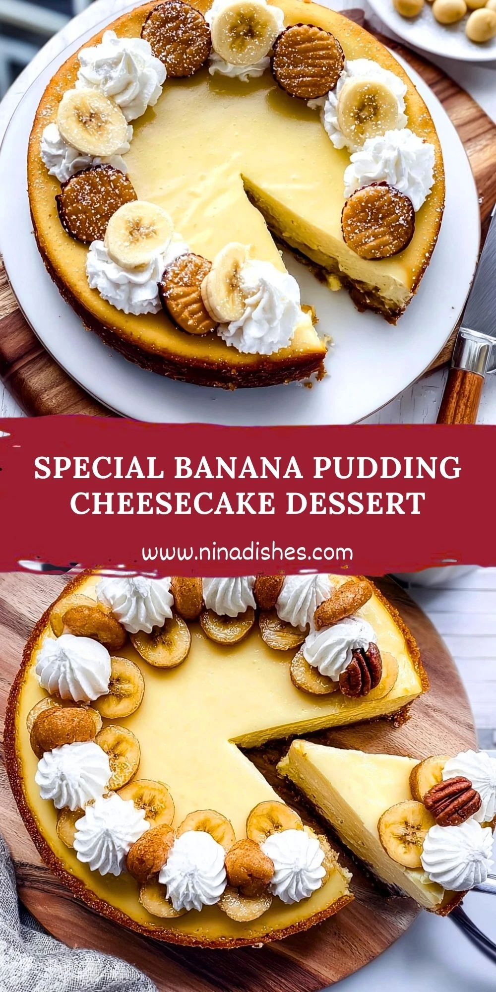 Special Banana Pudding Cheesecake Dessert (2)