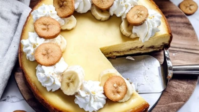 Special Banana Pudding Cheesecake Dessert