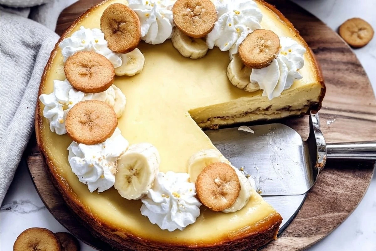 Special Banana Pudding Cheesecake Dessert
