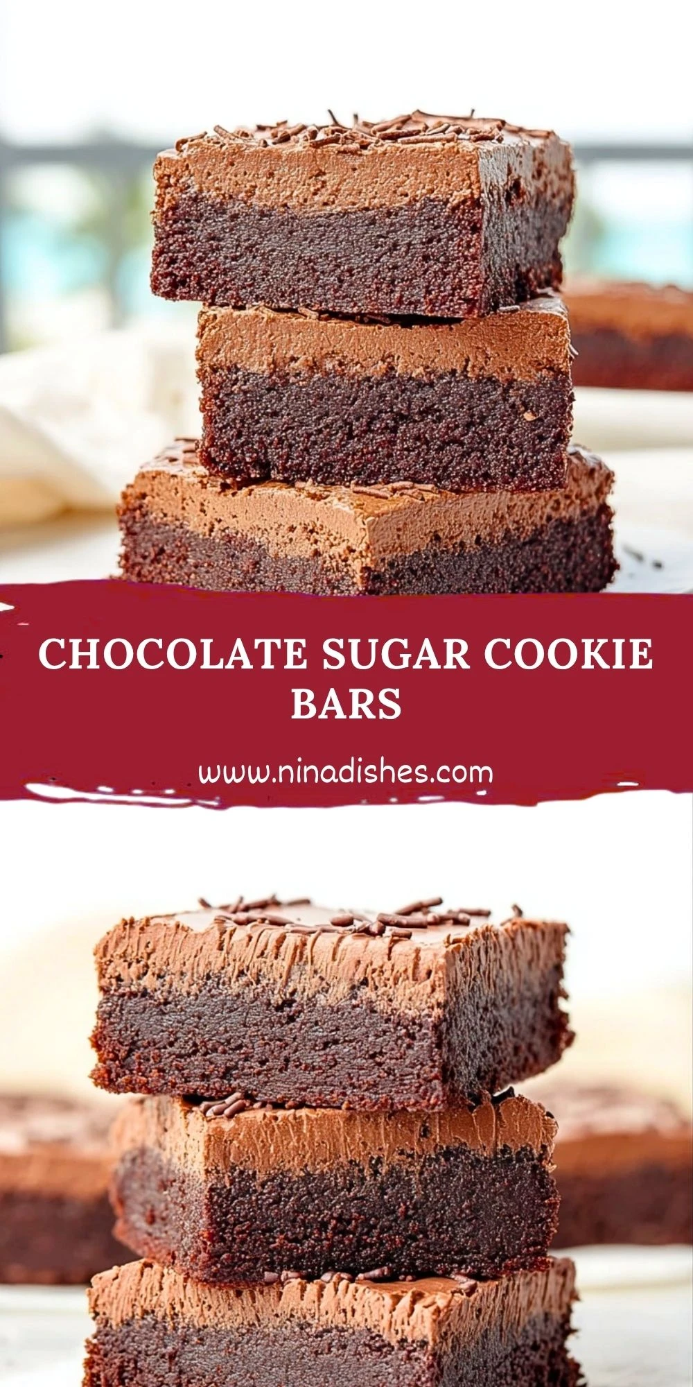 Chocolate Sugar Cookie Bars (2)