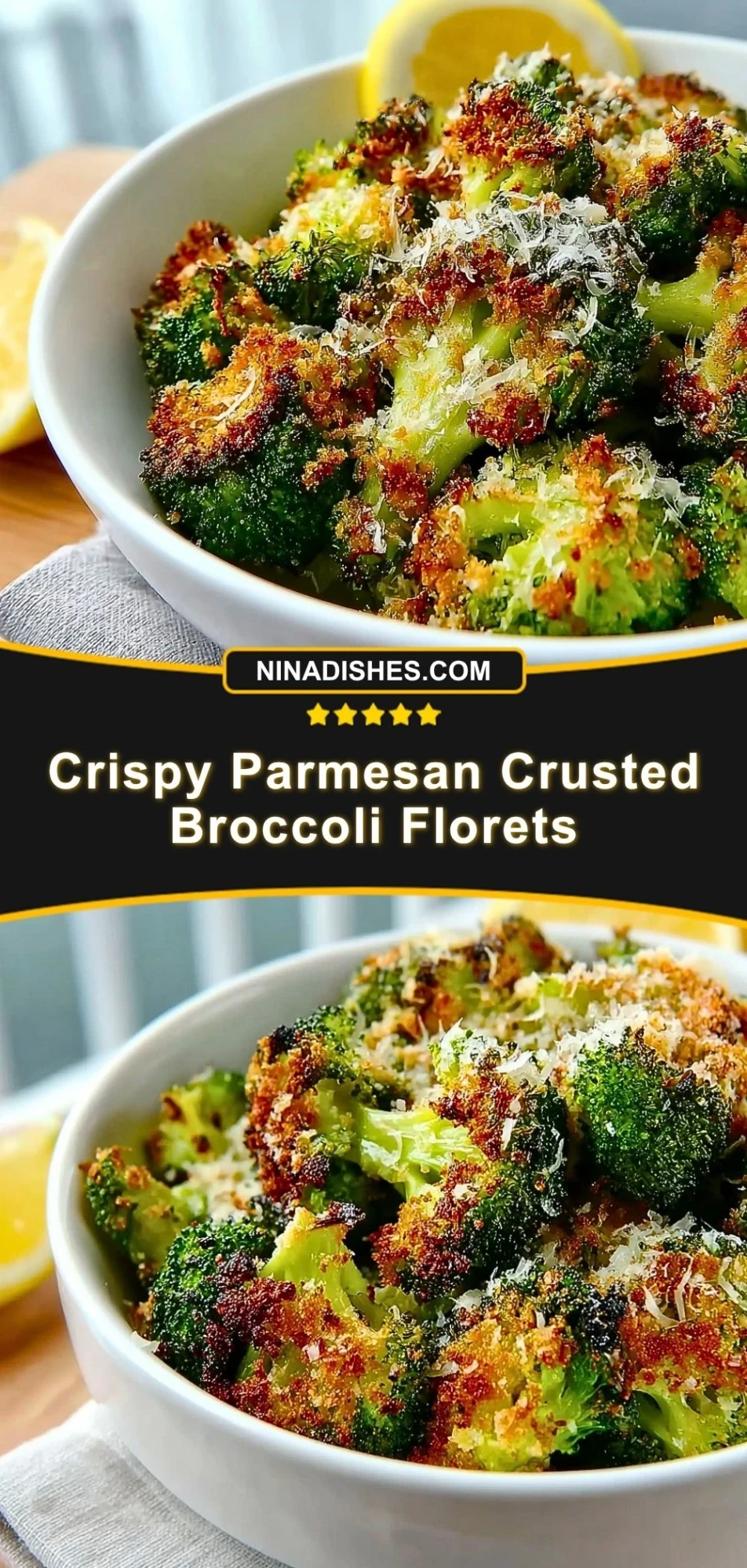 Crispy Parmesan Crusted Broccoli Florets (3)