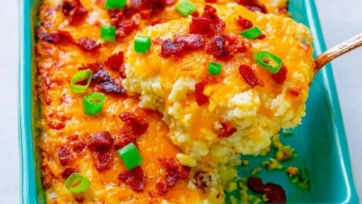 Loaded Twice Baked Potato Casserole