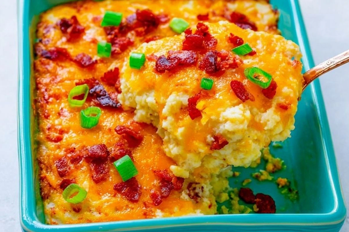 Loaded Twice Baked Potato Casserole