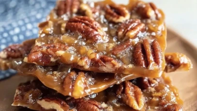 Easy Pecan Pie Bark