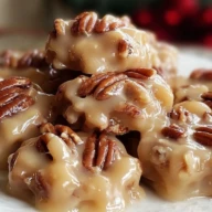 Easy Vanilla Pecan Pralines