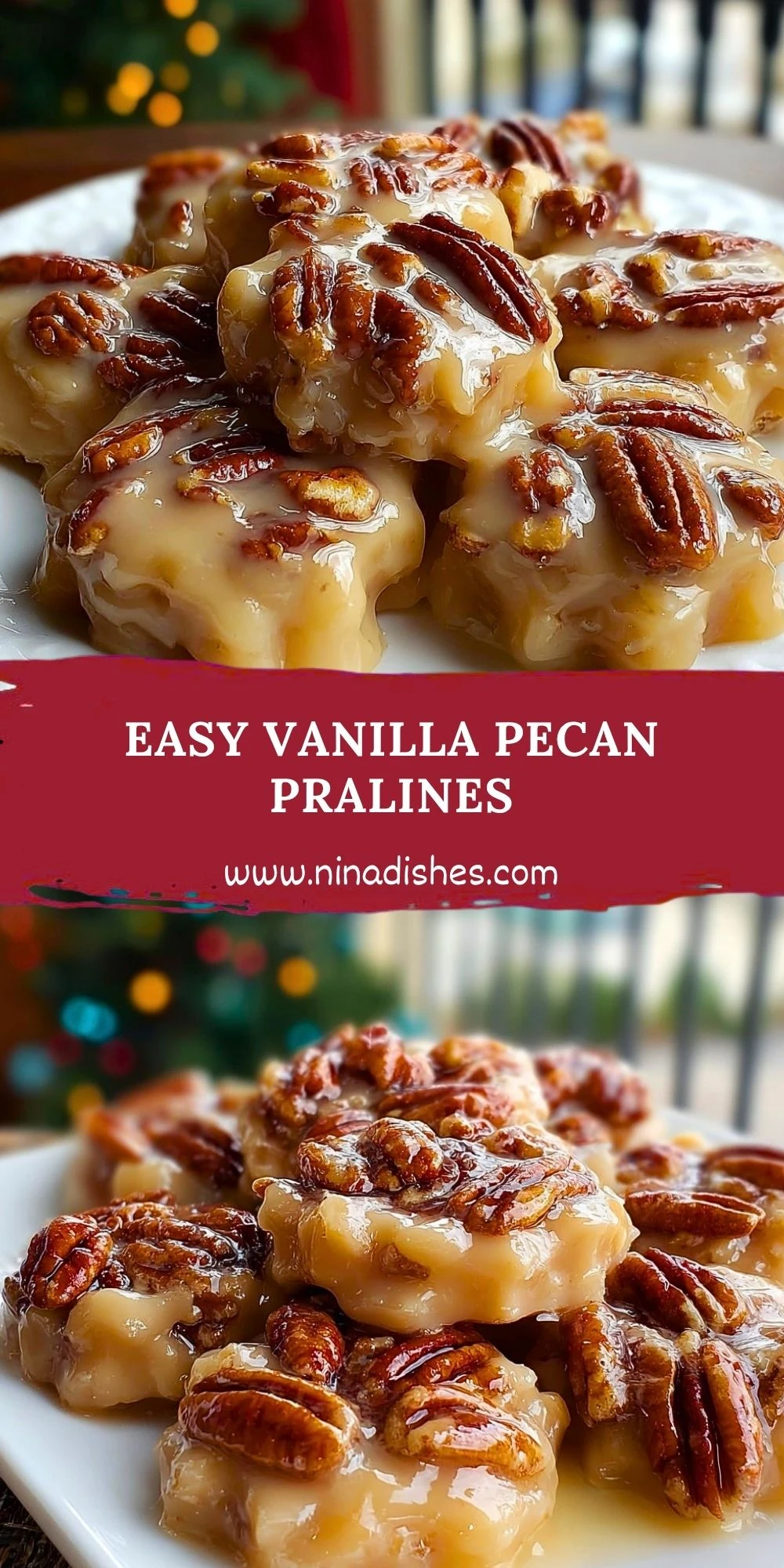 Easy Vanilla Pecan Pralines (2)