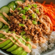 Ground Turkey Rice Bowls