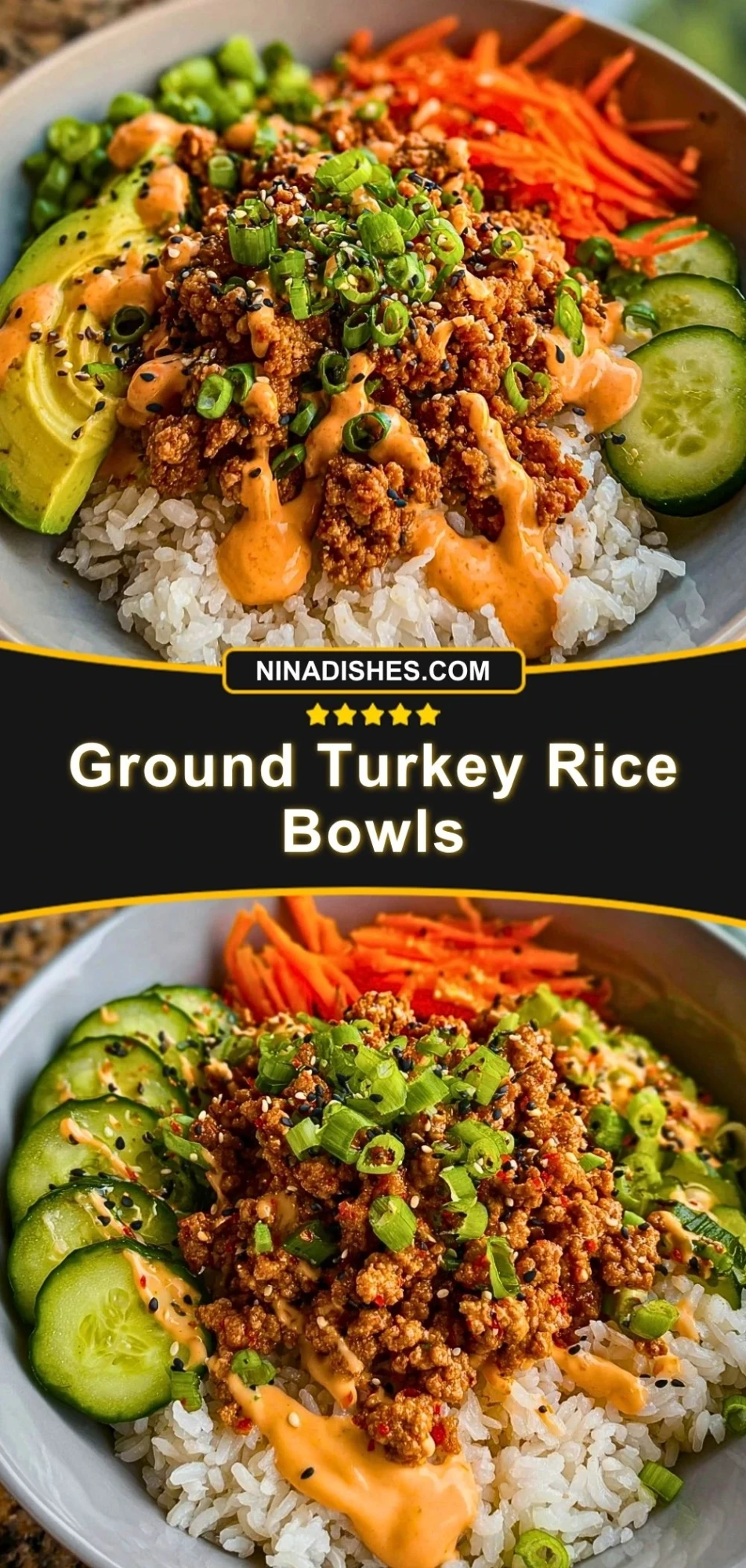 Ground Turkey Rice Bowls (3)