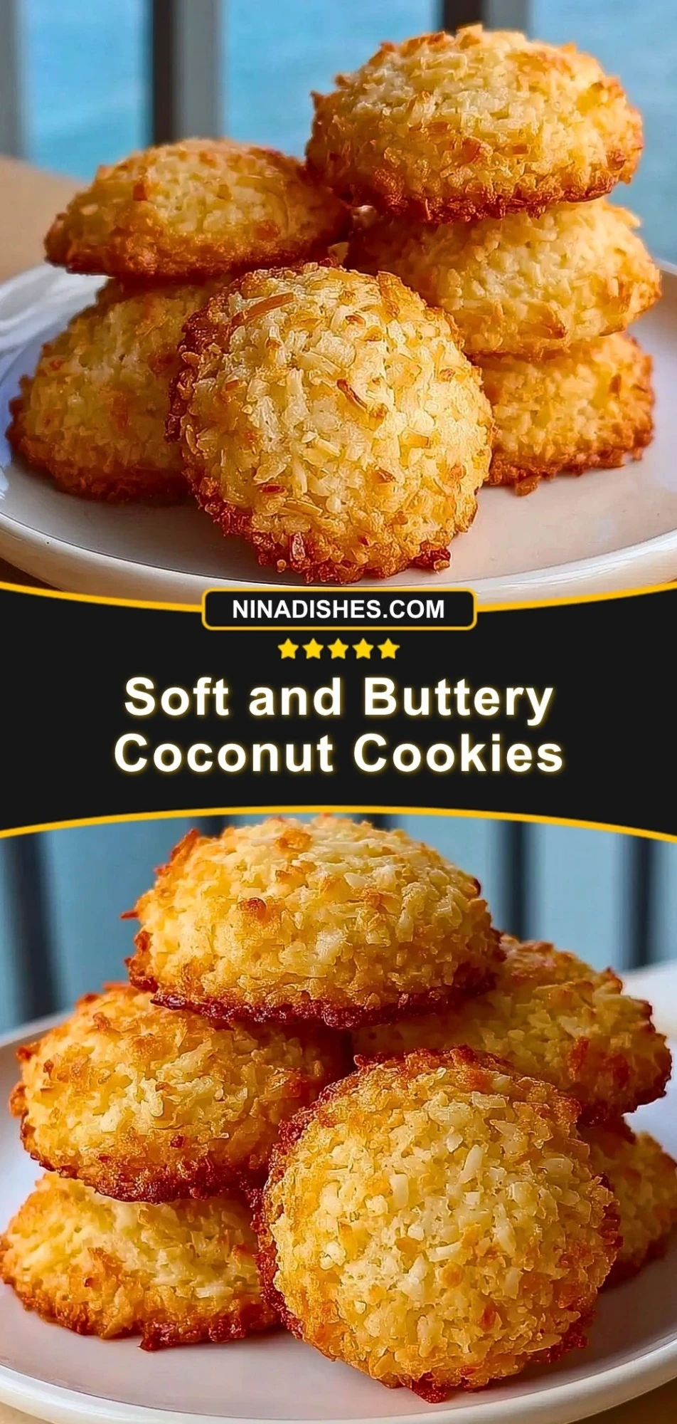 Soft and Buttery Coconut Cookies (3)