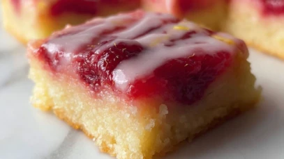 Raspberry Lemonade Bars