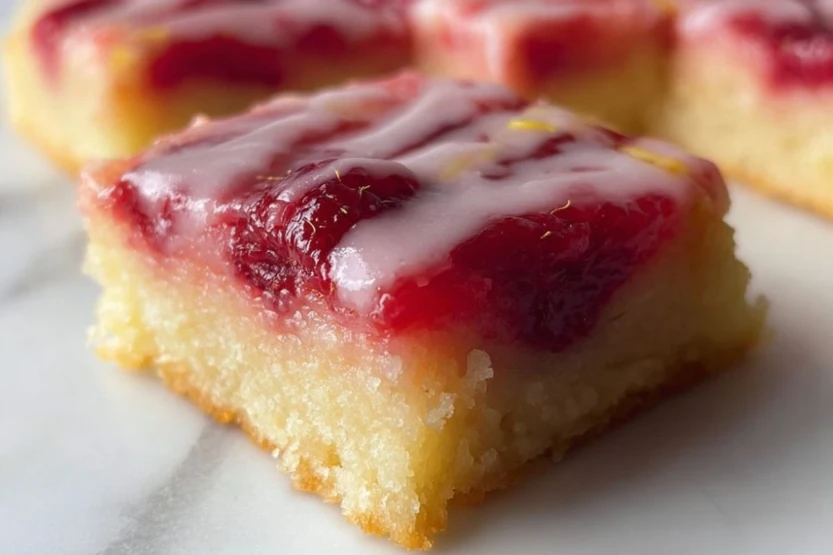 Raspberry Lemonade Bars