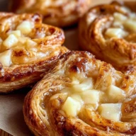Delicious Apple & Cheese Danishes