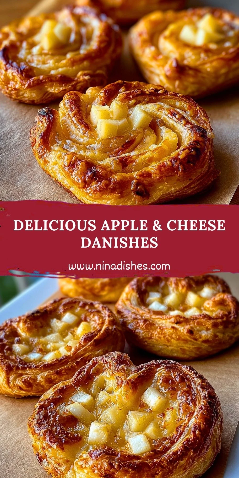 Delicious Apple & Cheese Danishes (2)
