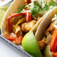Sheet Pan Chicken Fajitas with Cilantro and Lime (1)