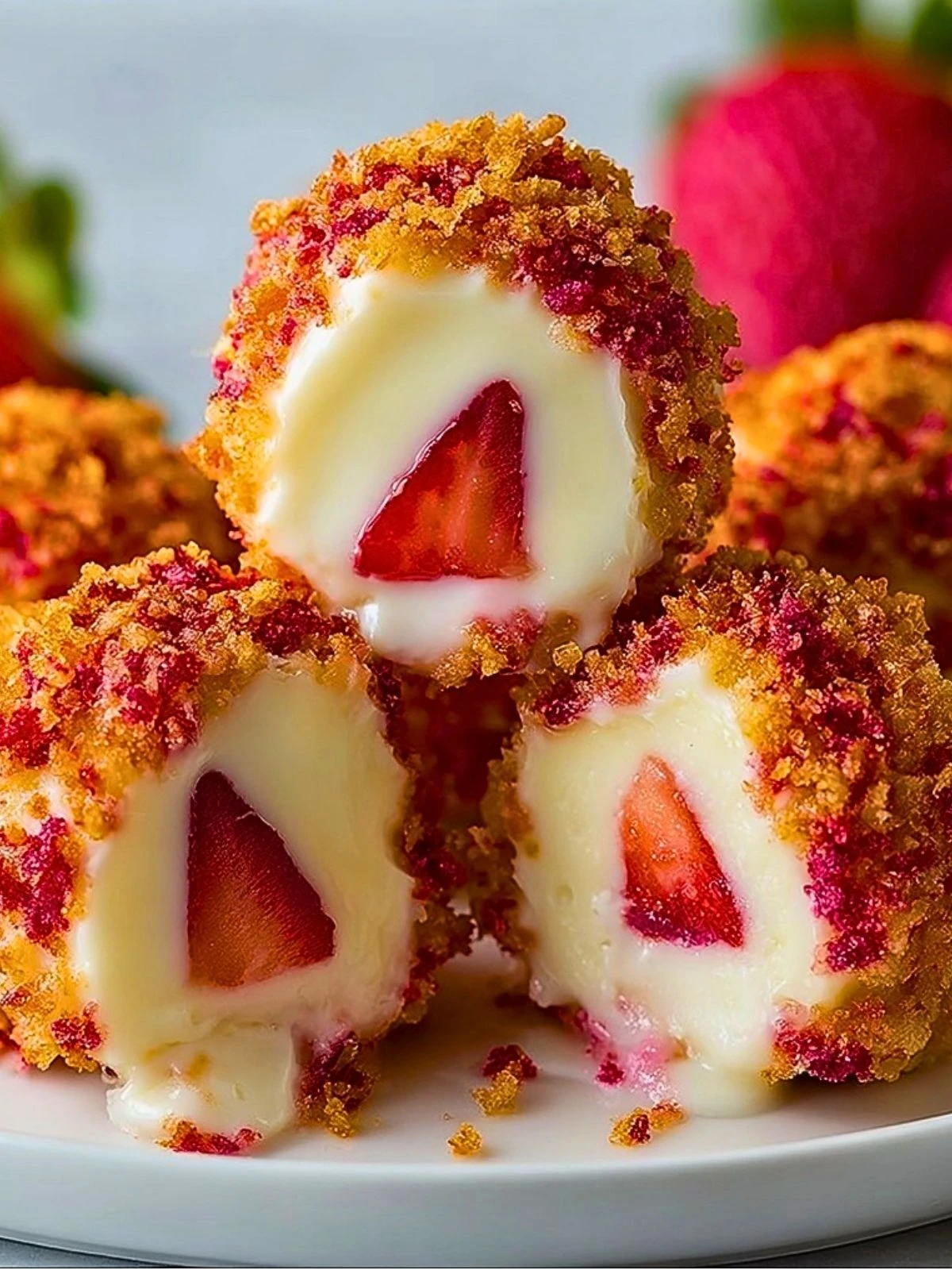 Strawberry Crunch Cheesecake Bites (1)