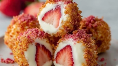 Strawberry Crunch Cheesecake Bites