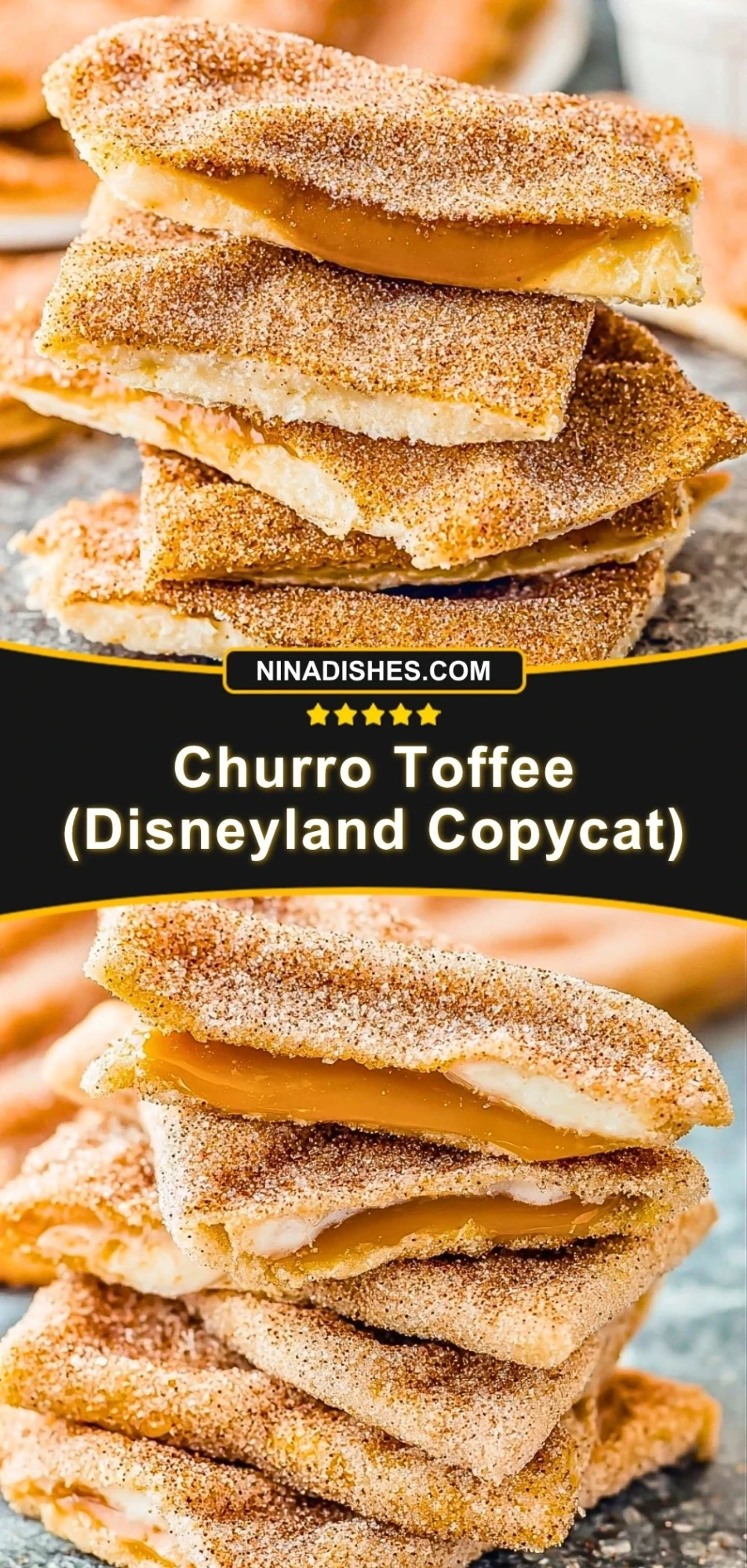 Churro Toffee (Disneyland Copycat) (3)