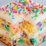 Homemade Funfetti Inspired Easter Cake