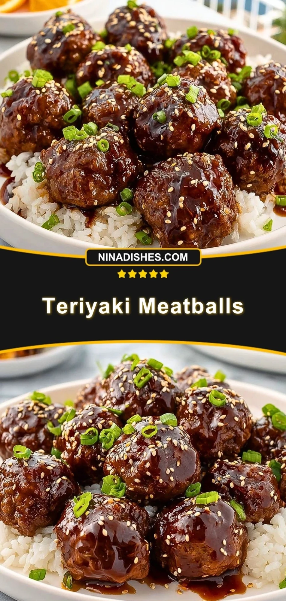 Teriyaki Meatballs (3)