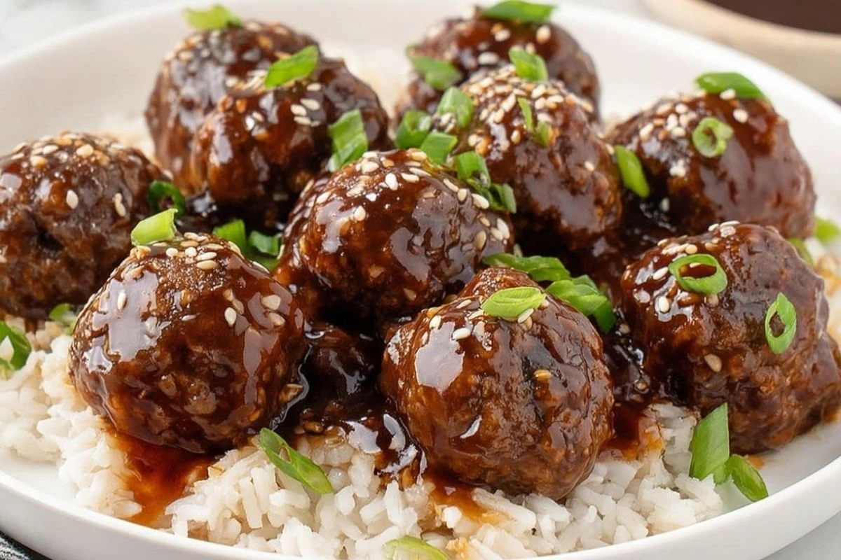 Teriyaki Meatballs